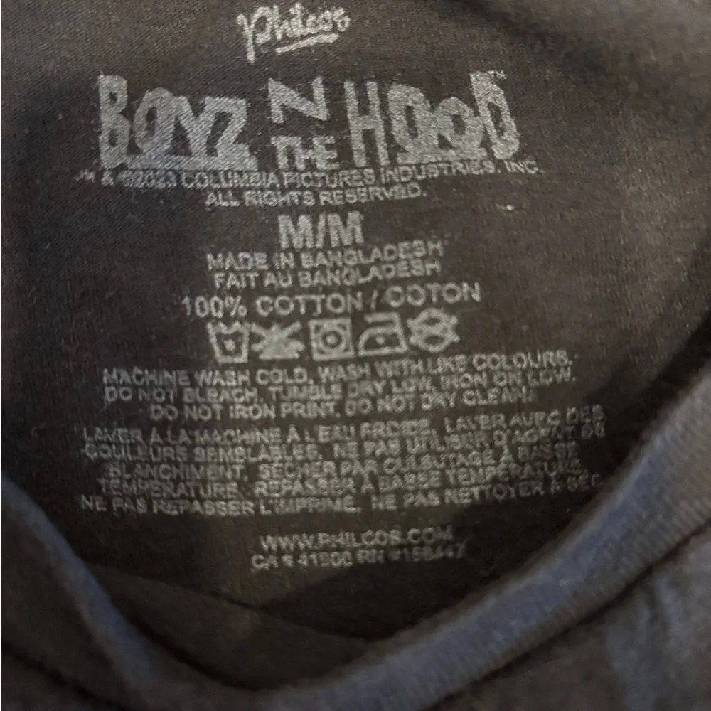 Boyz N The Hood Black Graphic T-Shirt - Picture 6 of 11
